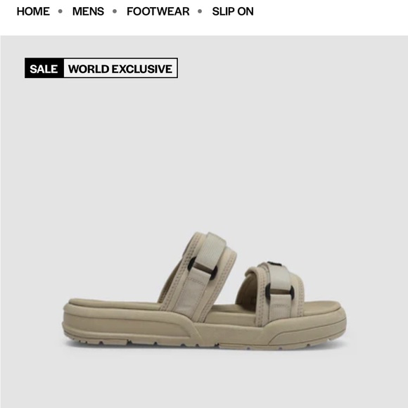 Other - SEICHI Men's Beige Slip-On Sandals